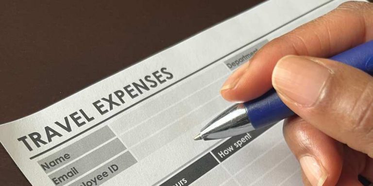 travel expenses not paid by employer